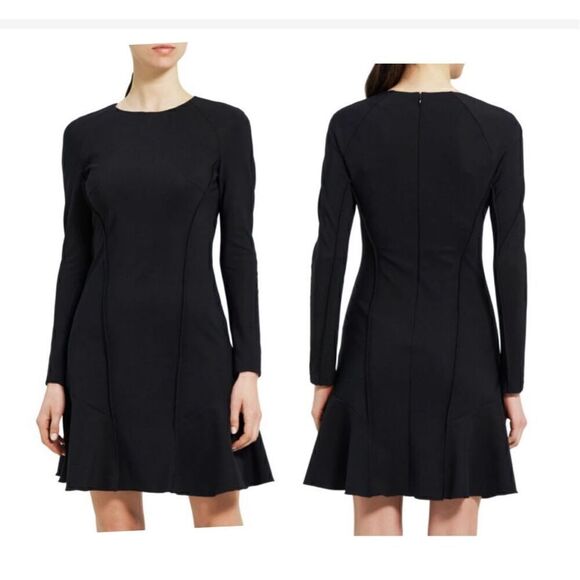 THEORY Seam Sculpted Ponte Dress - Picture 1 of 10